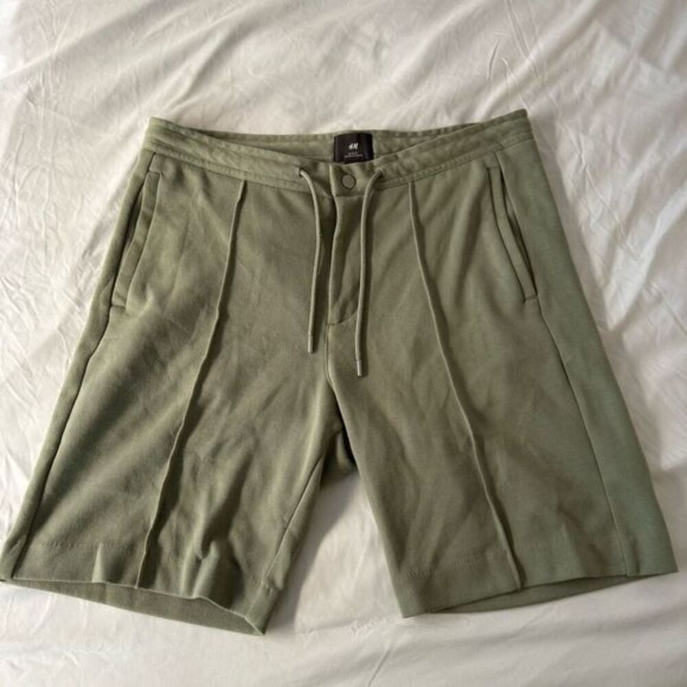 Men's H&M Casual Shorts, Sage Green